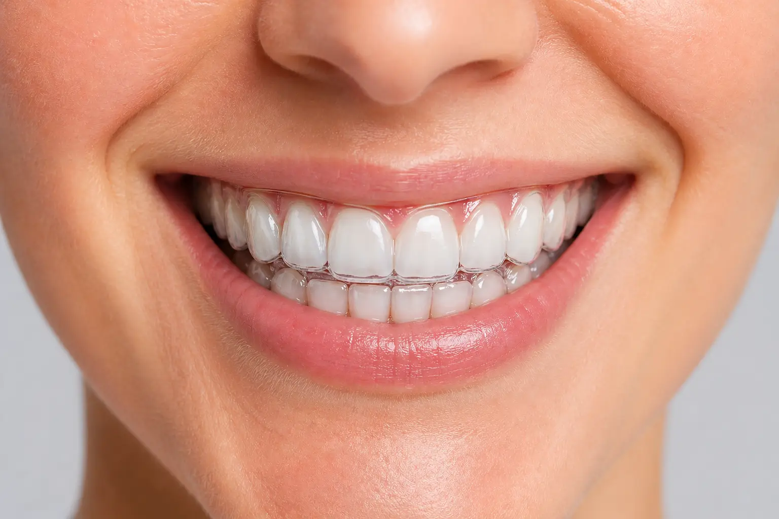 Sonrisa con dientes alineados resultado de ortodoncia en el Aljarafe sevillano con la Dra. Amalfi Mármol